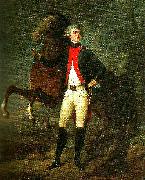 Markis Marie Joseph La Fayette Markis Marie Joseph La Fayette var en nu 31-arig krigsveteran och redan legendarisk hjalte fran Amerikanska frihetskriget oil painting reproduction